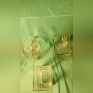 3 Glass Pieces